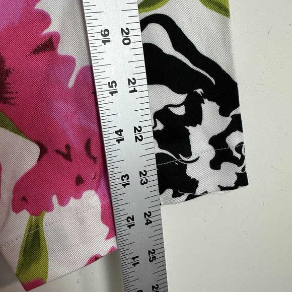 LIZ & ME Floral Lightweight Jacket Womens 2X‎ Beaded Embroidered Tropical New - Picture 8 of 10